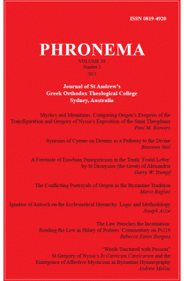 Phronema Volume 30, Number 2, 2015